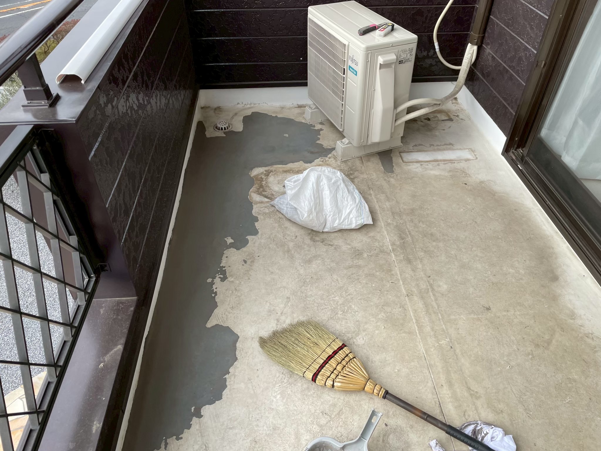 【結城市】ベランダ防水改修工事